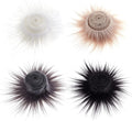 Faux Fur Fabric Strips – 4 Colors Shaggy Plush Craft Patches