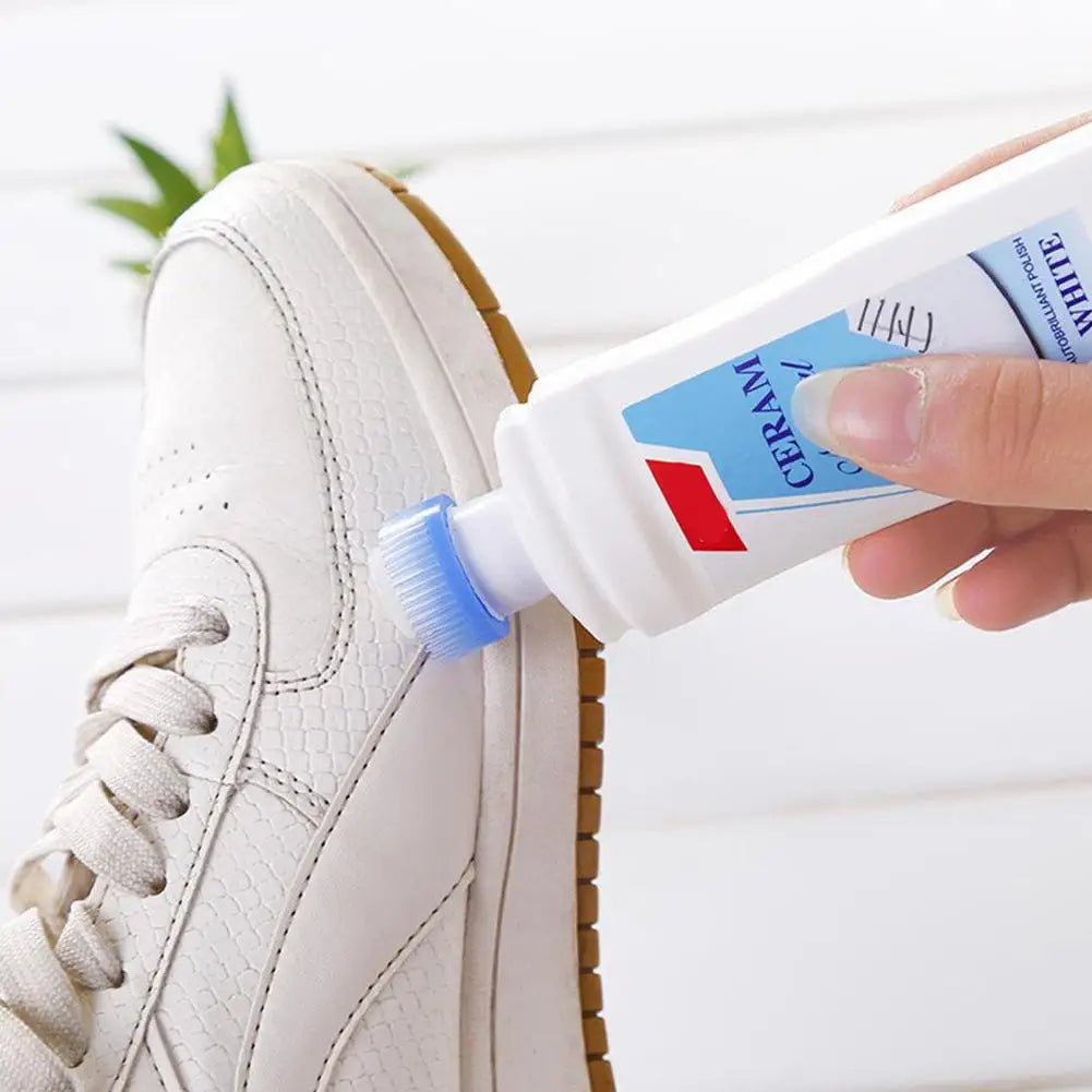 White Shoe Cleaner & Yellow Stain Remover 100ml – Dry Clean