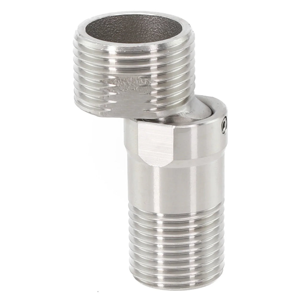 360° Rotatable Wall Mounted Shower Faucet Adapter | Angled