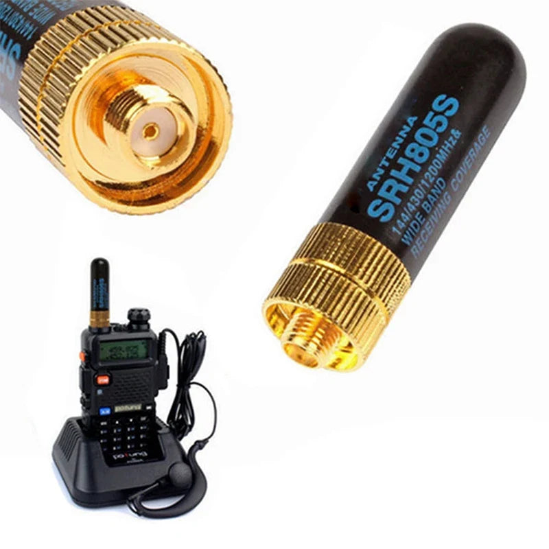 SRH-805S SMA-F Dual Band Antenna for UV-5R & BF-888S Radio