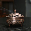 Pure Copper Antique Three-Legged Incense Burner | Tea Ceremony