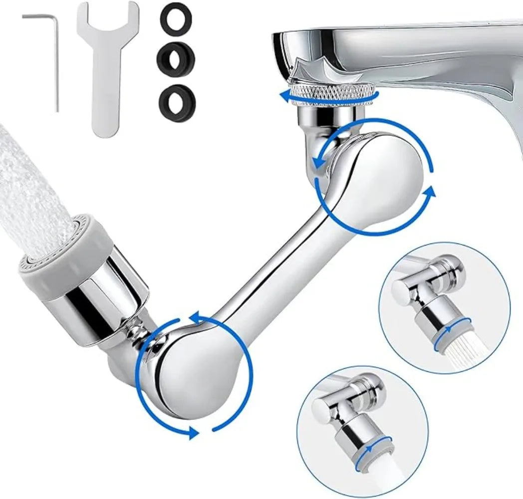 720° Rotatable Faucet Sprayer Head – Splash Filter Tap Nozzle