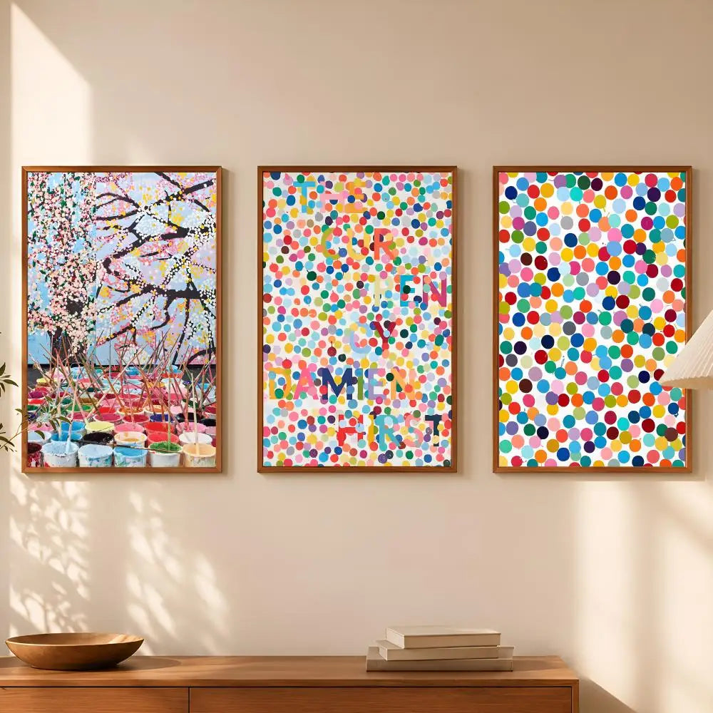 Damien Hirst HD PVC Self-Stick Wall Art Poster | Waterproof Decor