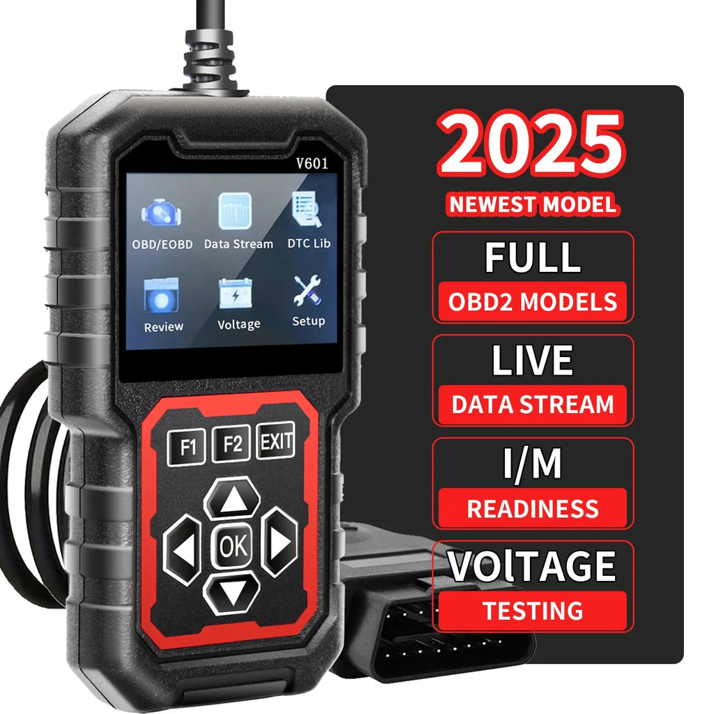 OBD2 Scanner – Car Fault Code Reader & Battery Tester