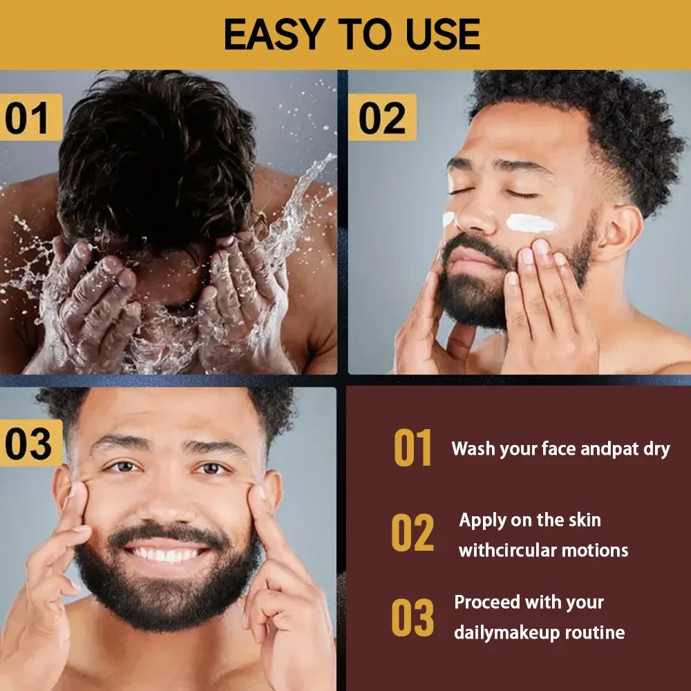YOUNGCOME Men's Retinol Face & Neck Cream – Firming Moisturizer