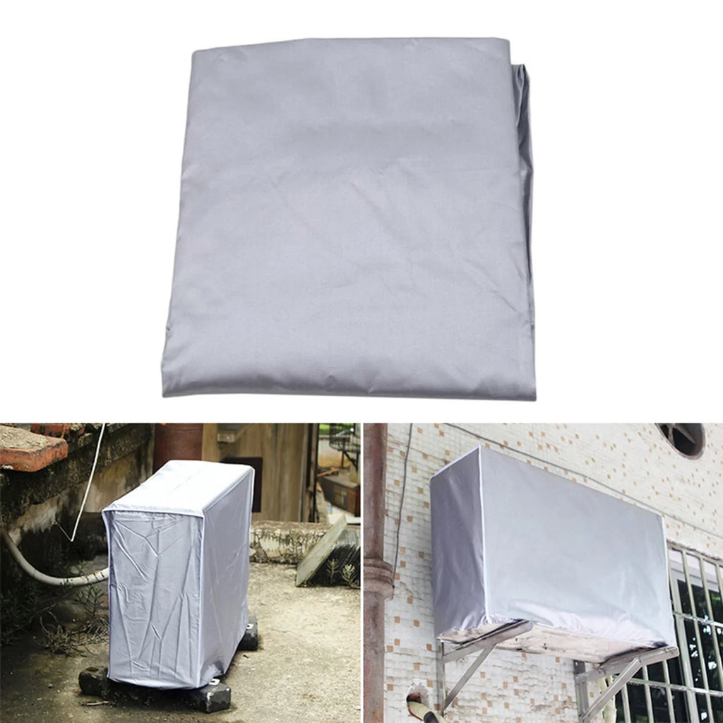 Outdoor Air Conditioner Cover – Windproof, Waterproof & Dustproof