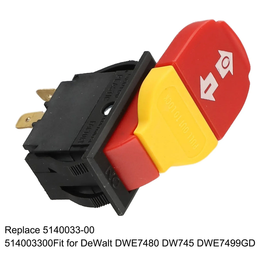 Table Saw Push Button Switch CB-8 – 20A 125/250V, DWE7480 DW745