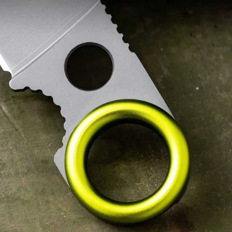 Mini EDC Pocket Knife – Stainless Steel Keychain Blade & Money Clip