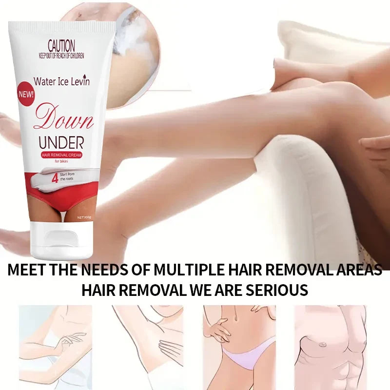 Gentle Hair Removal Cream for Sensitive Skin – Alcohol-Free, 100g