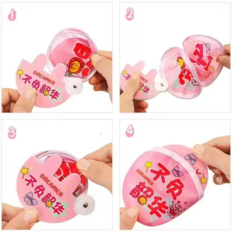 Mini Handheld Folding Fan – Portable Chinese Style Summer Fan