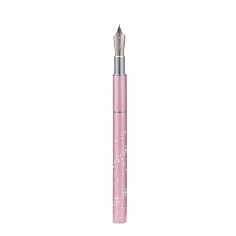 5-Head Nail Art Dotting Pen Set – Rhinestone Pick-Up Tool