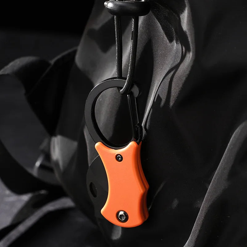 Mini Folding Pocket Knife – Stainless Steel Keychain Blade
