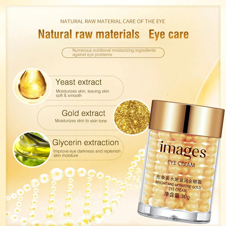 Gold Eye Cream – Hydrating & Anti-Wrinkle Formula | 30g