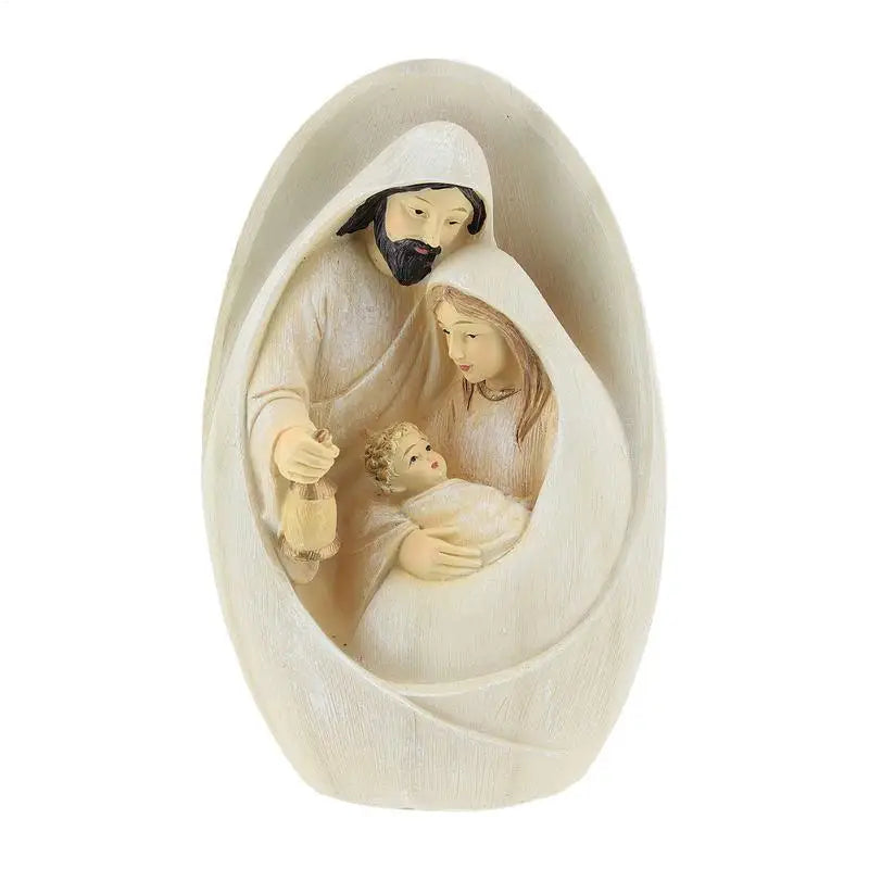 Nativity Scene Figurines Holy Family Statue Resin Sets Christmas