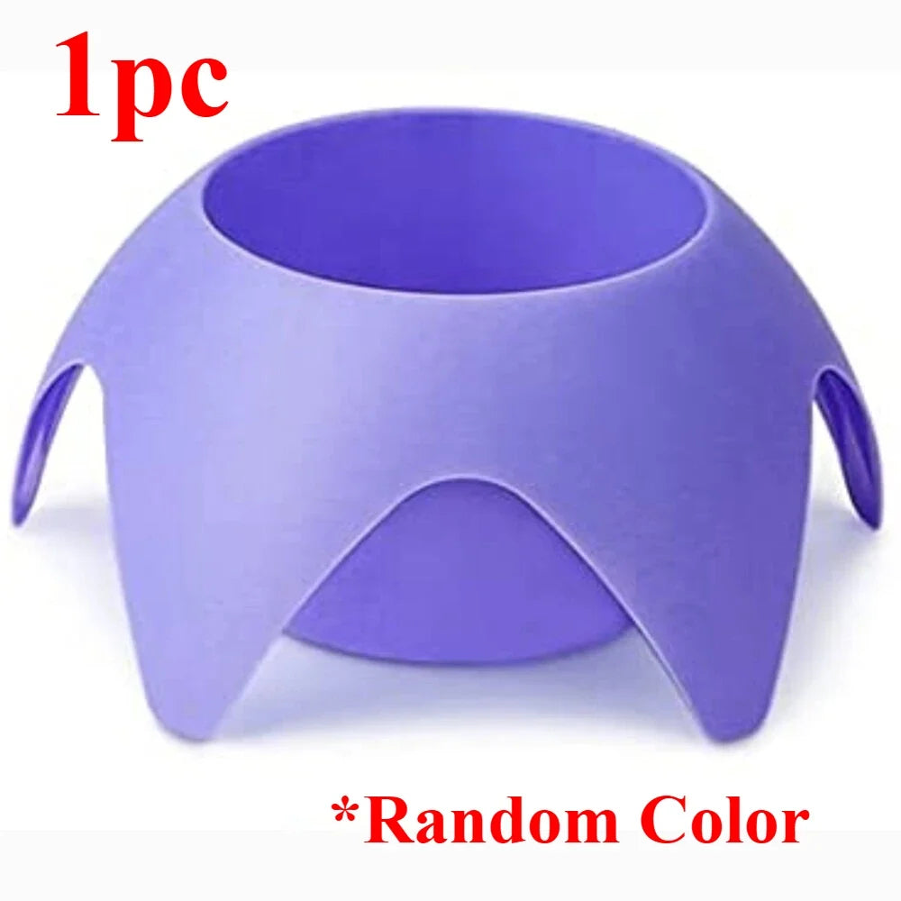Beach Sand Cup Holder Set with 5 Stackable Cups | No-Spill