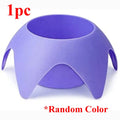 Beach Sand Cup Holder Set with 5 Stackable Cups | No-Spill