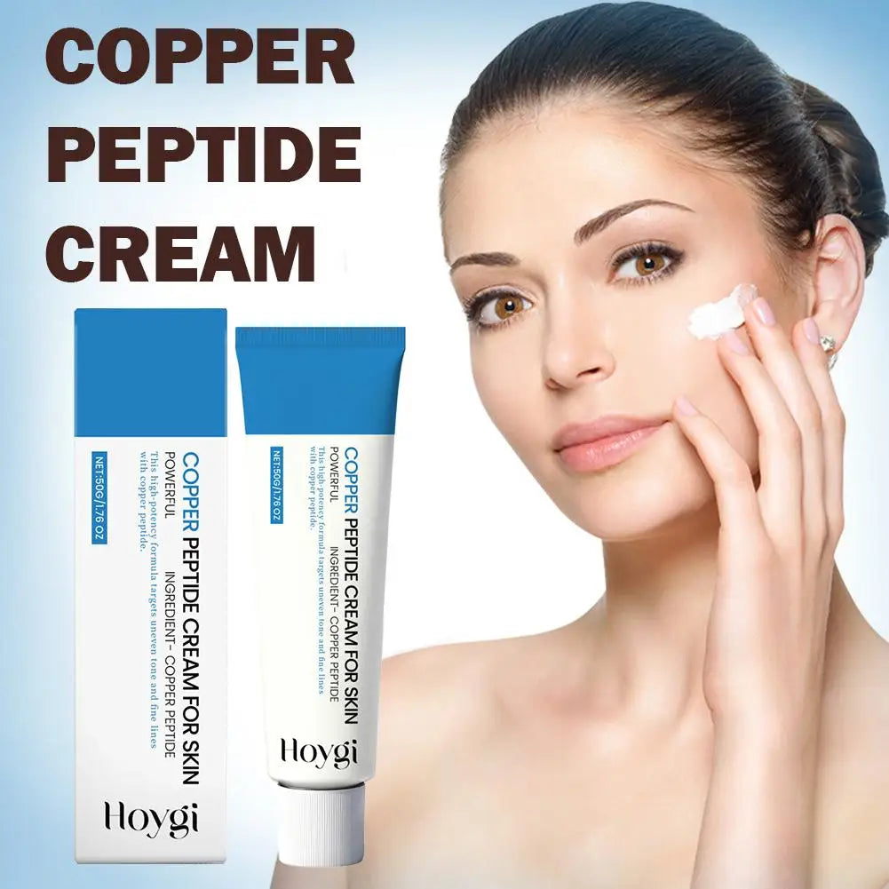 Copper Peptide Face Cream 50g – Anti-Wrinkle Moisturizer