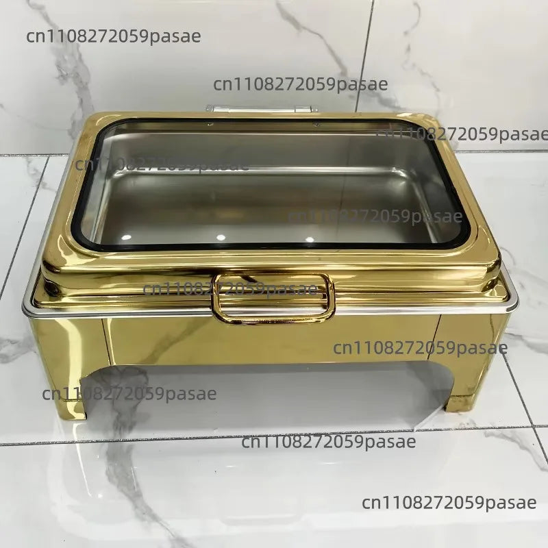 9L Stainless Steel Chafing Dish Buffet Set | Food Warmer