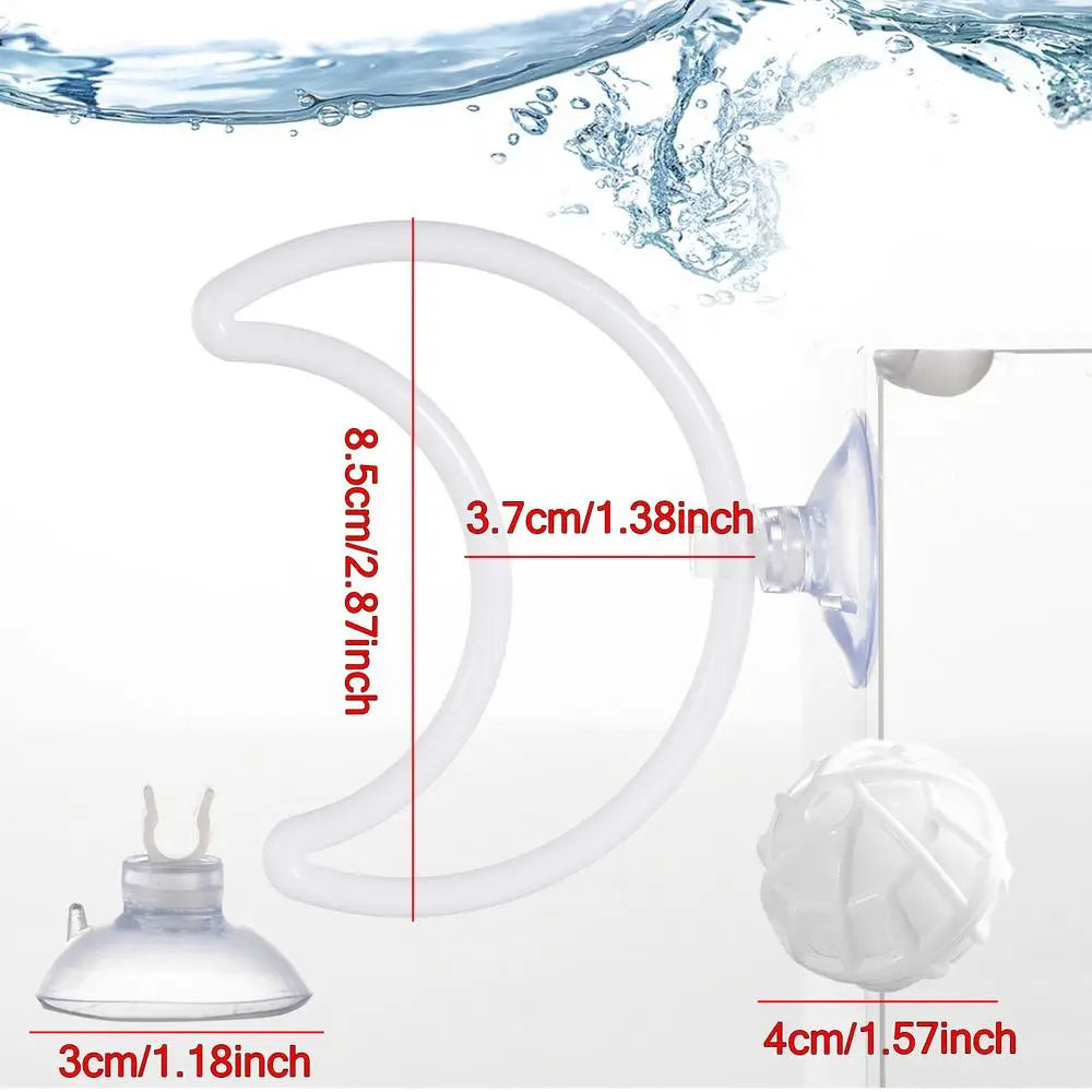 Betta Fish Exercise Rings & Filter Balls | Interactive Aquarium Toy