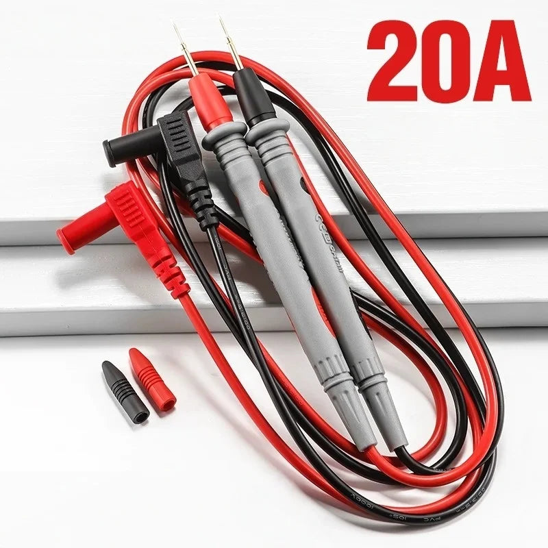 20A 1000V Multimeter Test Lead Probes – Needle Tip Pen Cable