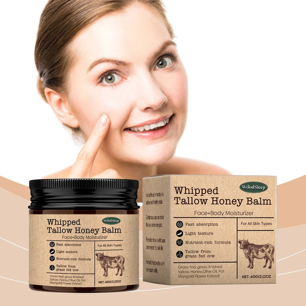 Woodsleep Beef Tallow Paste Deeply Moisturizer Brightening Wrinkle