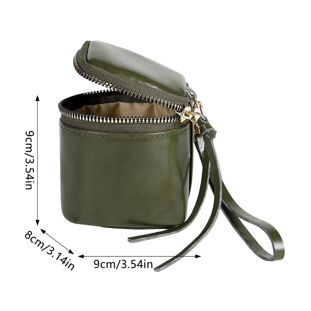 Ladies Elegant PU Coin Purse – Compact Mini Wallet for Women