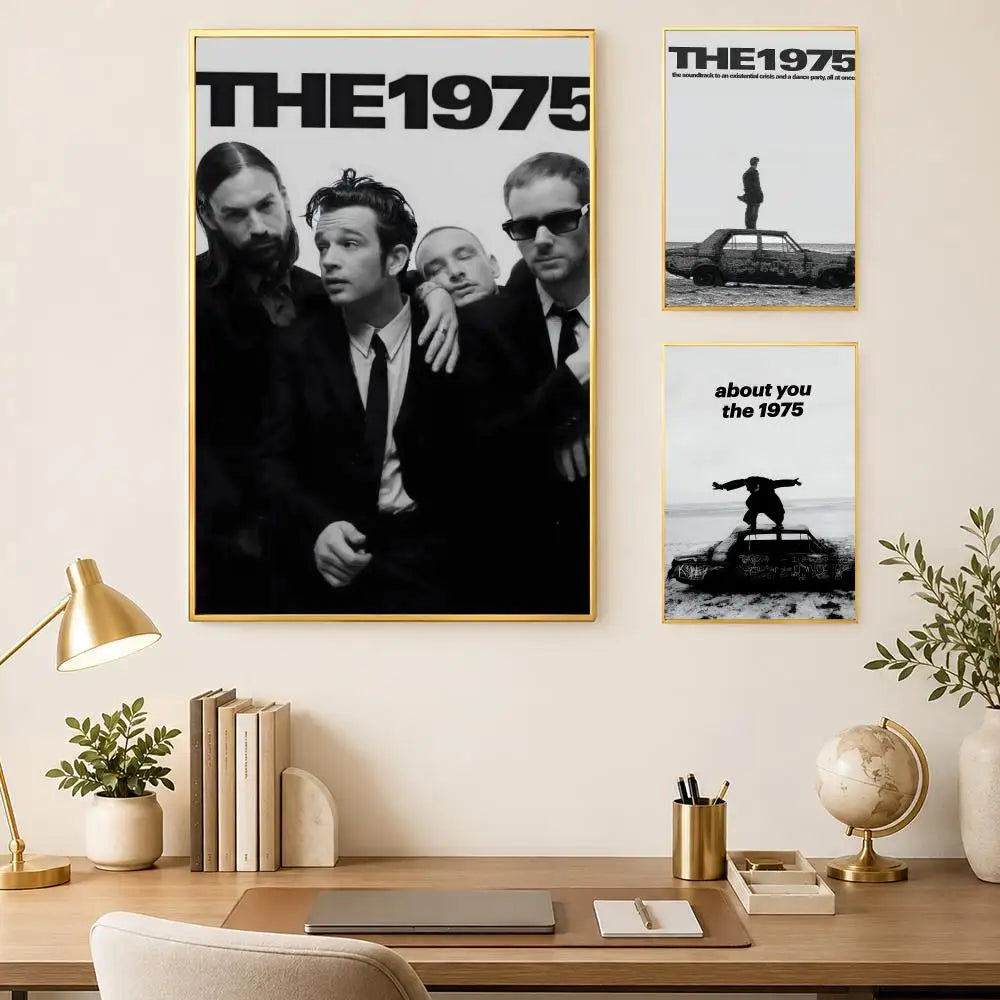 The 1975 Self-Stick PVC Wall Poster – HD Waterproof Wall Art