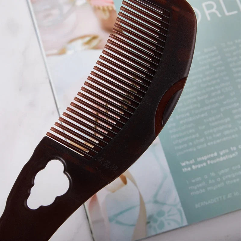 Anti-Static Hollow Massage Comb – Detangling Hair Brush