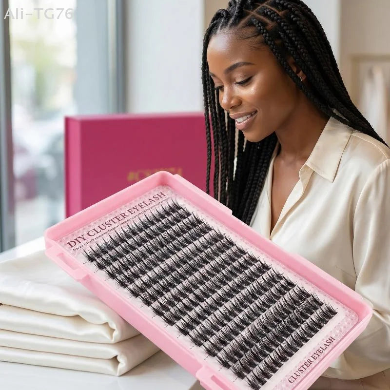392 Pcs Eyelash Extension Kit | Fluffy DIY Lash Set & Tools