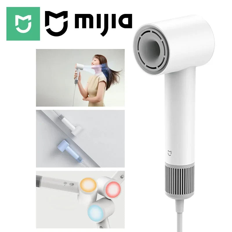 MIJIA H501 SE Hair Dryer 62m/s 110,000 RPM Negative Ion 1600W