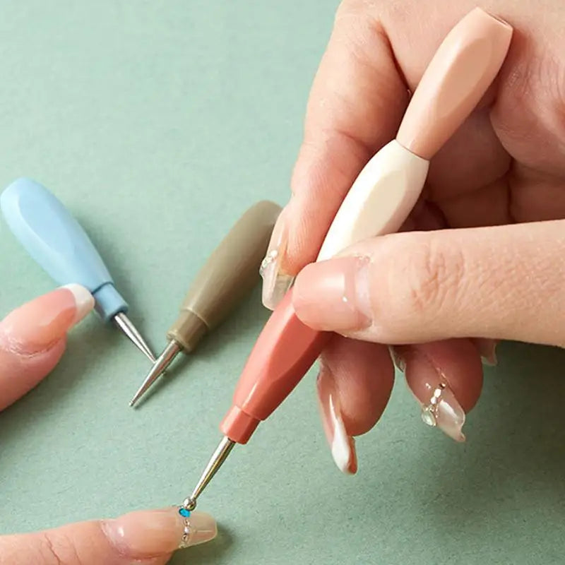 Nail Art Dotting Pen – Rhinestone & Gem Picker | 1 or 5 Pcs