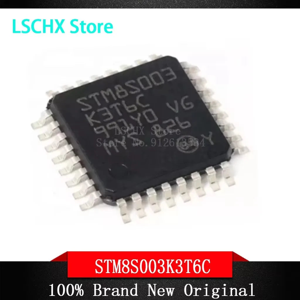 10pcs STM8S Microcontroller ICs – STM8S003 STM8S005 STM8S105