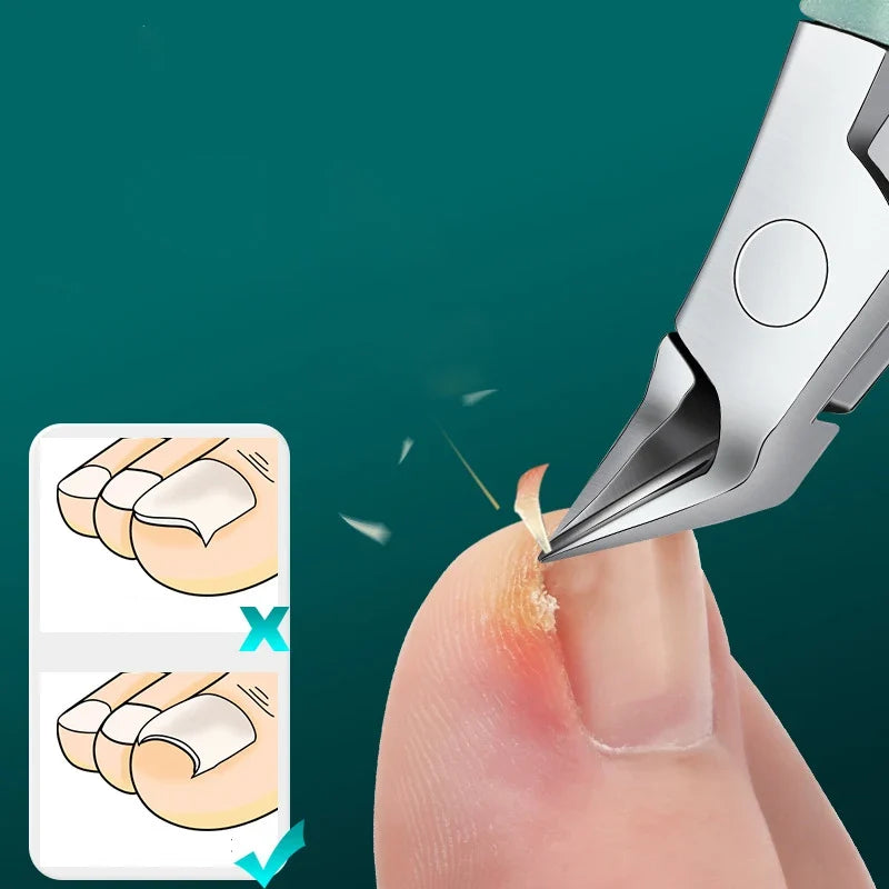 Professional Stainless Steel Nail Clipper – Pedicure Tool