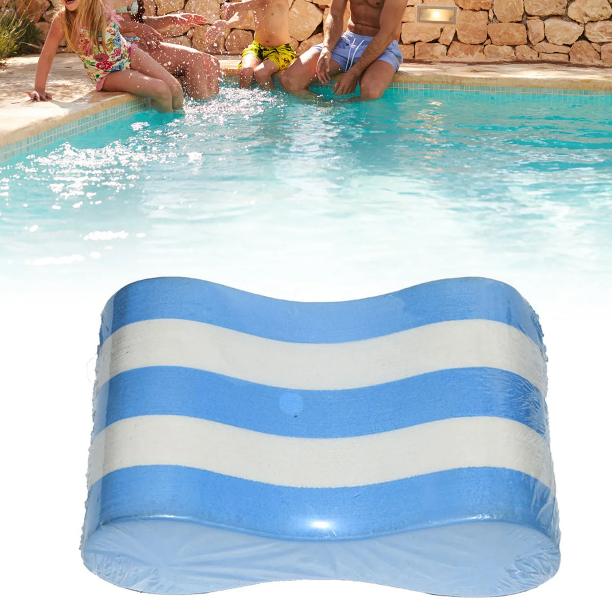 EVA Foam Pull Buoy Leg Float Clamp | Swim Training Aid
