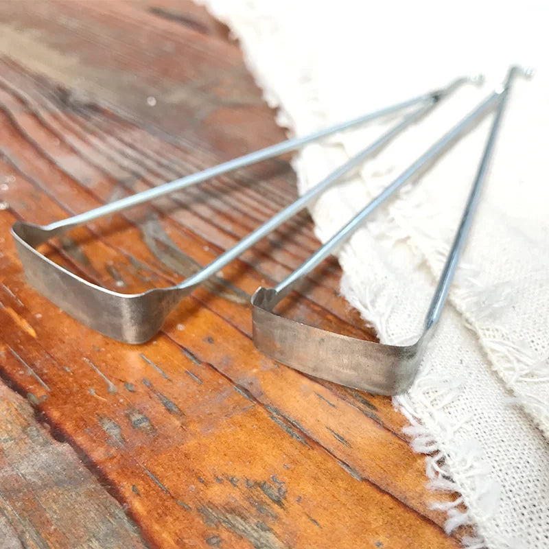 Pottery Fork Trimming Knife – Serrated Ceramic Scraper Tool