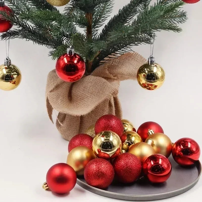 3 4 Christmas Balls Big Ball Tree Pendant Ornaments Party Decor 2025