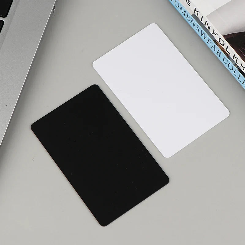 5 Black White NFC215 Cards Rewritable NFC NT-AG215 PVC Blank Easy