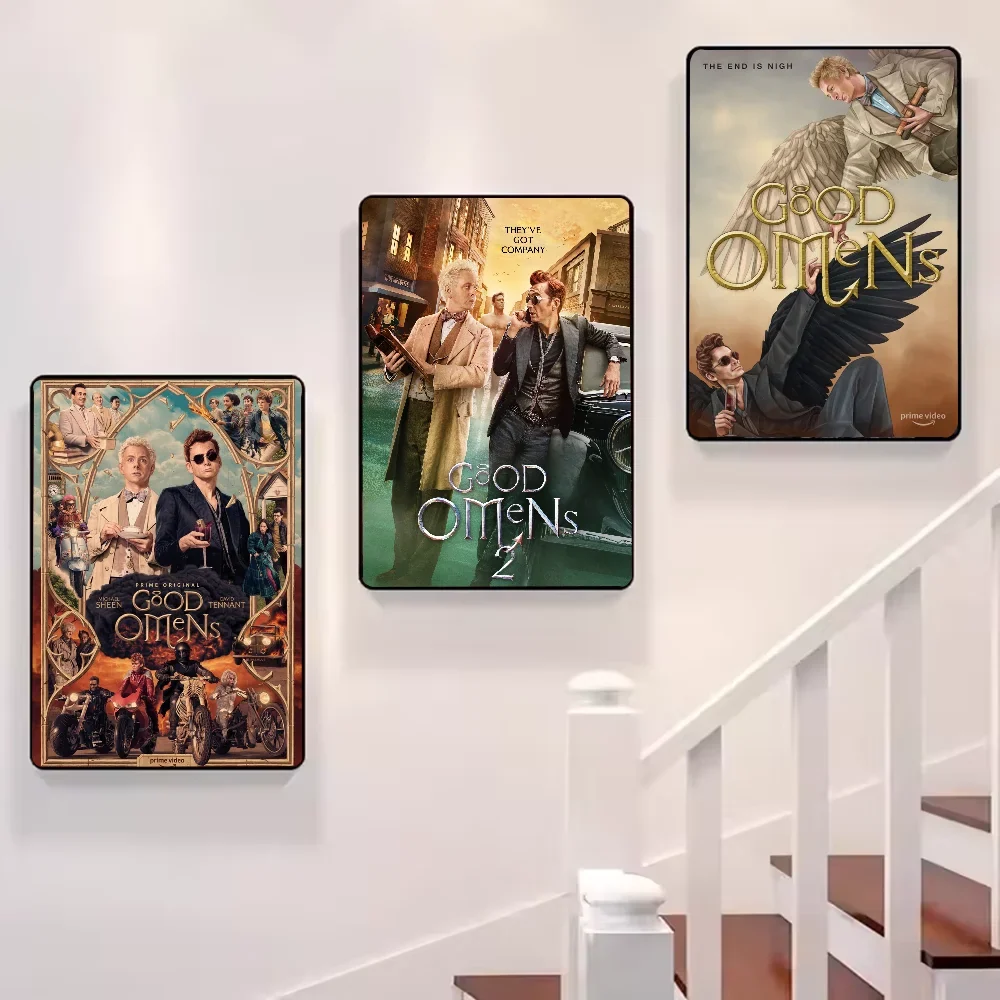 Good Omens TV Show Poster – HD Waterproof PVC Wall Art Decor