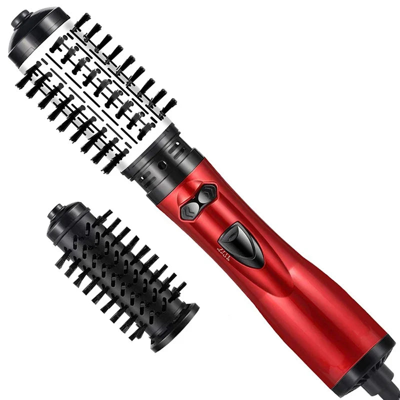 3-in-1 Hot Air Brush Hair Curler & Blow Dryer Styling Wand