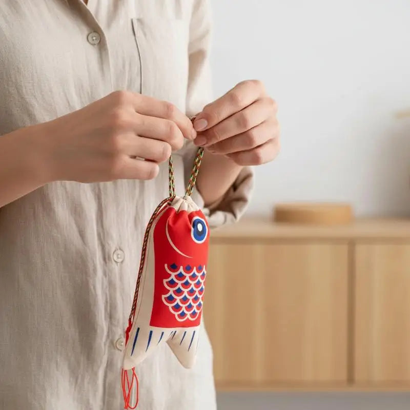 Koi Carp Lucky Coin Purse | Hanfu Sachet Pendant Pouch