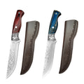 InLeung Hand-Forged Stainless Steel Cleaver – Wood Handle