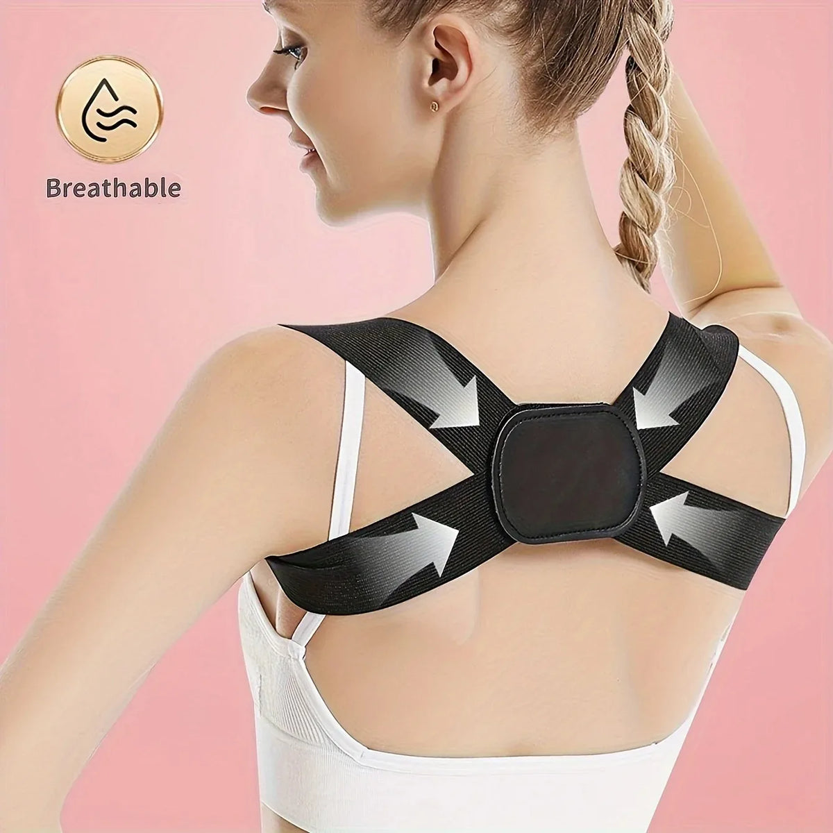 Women's Breathable Invisible Posture Corrector | Back Support