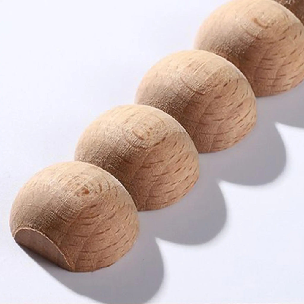 10-Pc Unfinished Beaded Wood Trim Molding 15.75" – Beech