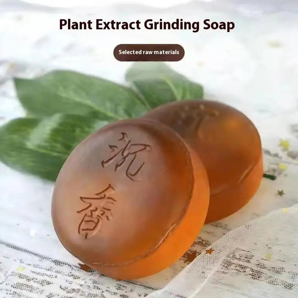 Agarwood Sandalwood Essential Oil Soap 100g – Natural Bar