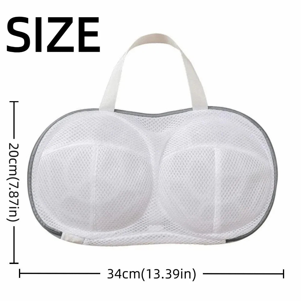 Bra Laundry Bag – Zippered Mesh Underwear Washing Bag