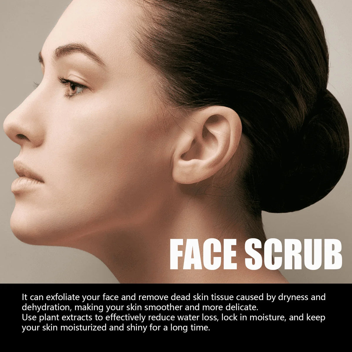 EELHOE Facial Scrub – Exfoliate, Shrink Pores & Brighten Skin