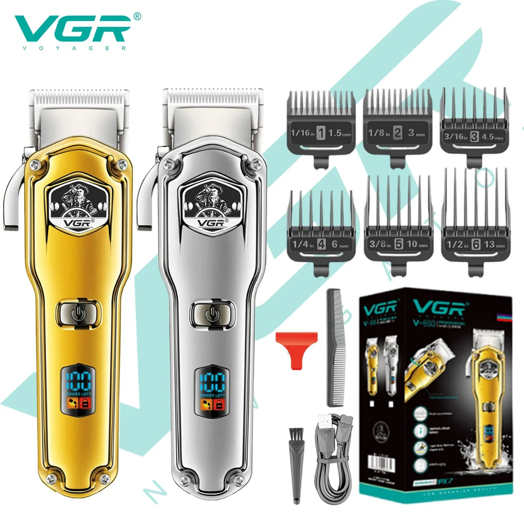 VGR V-693 Professional Cordless Hair Clipper for Men
