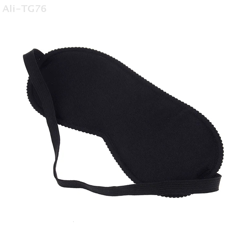 Plush Sleep Eye Mask – Light Blocking Blindfold for Travel