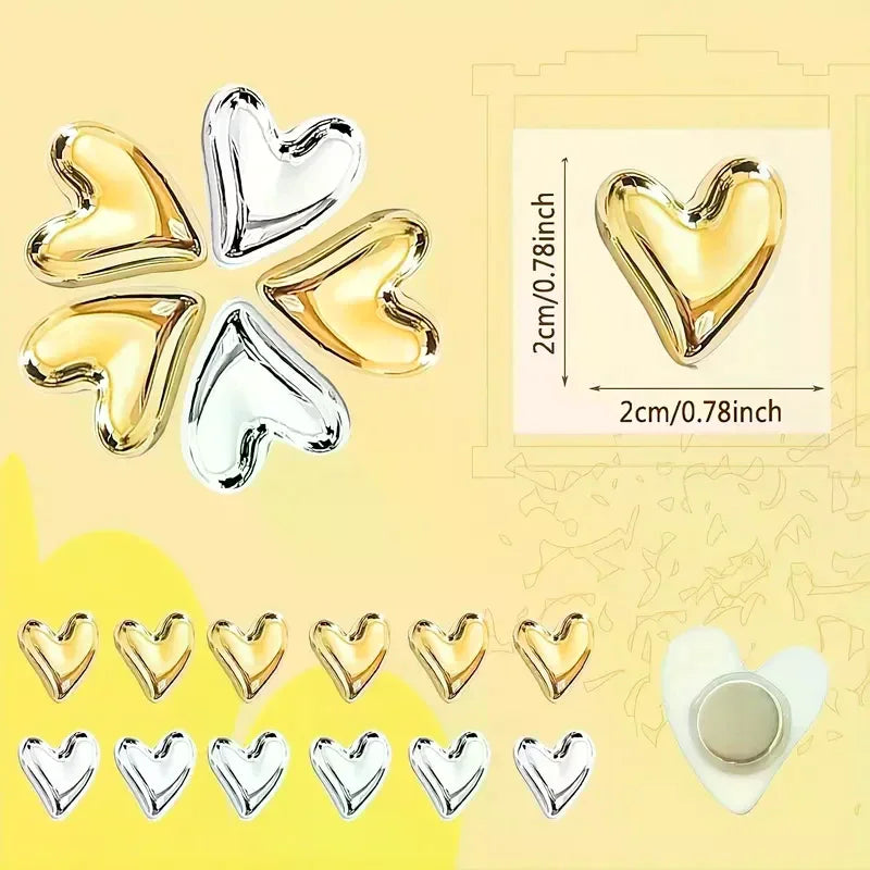 10 Heart-Shaped Fridge Magnets | Message Board & Home Decor