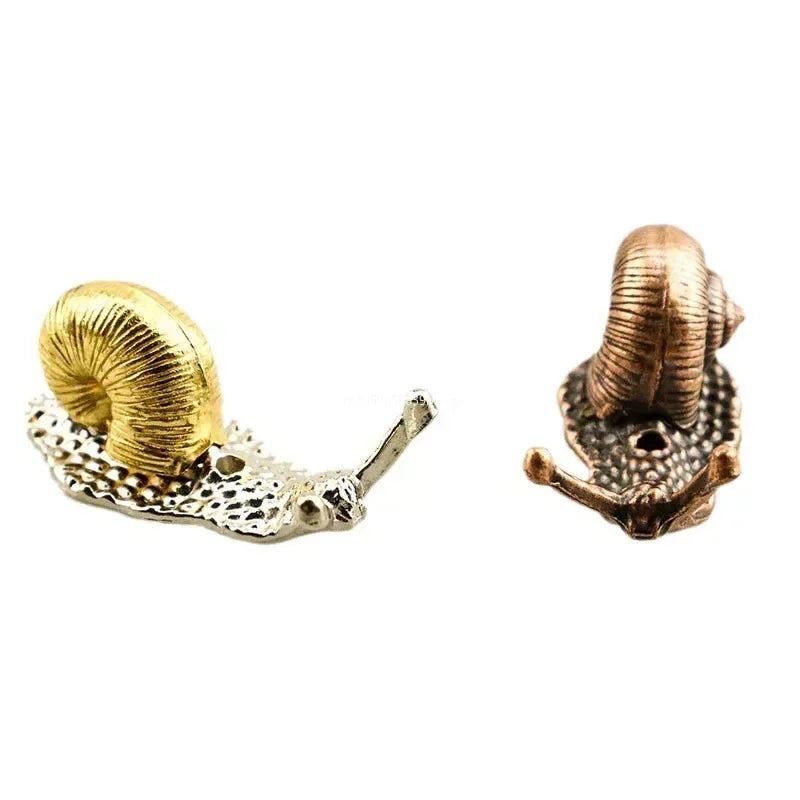 Mini Ash Catcher Gourd Snail Lotus Holder Creative Incense Made Brass